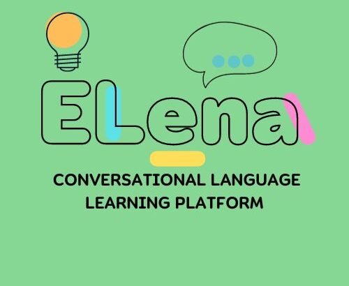 Tittle page: ELena - A conversational Language Learning Platform