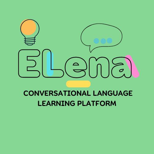 Tittle page: ELena - A conversational Language Learning Platform